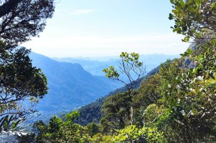 Vue sur les montagnes de Madagascar