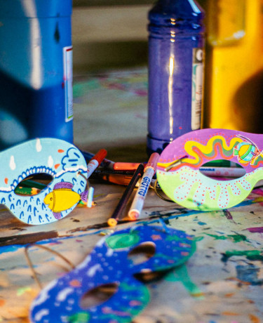 Créations atelier masque des mers