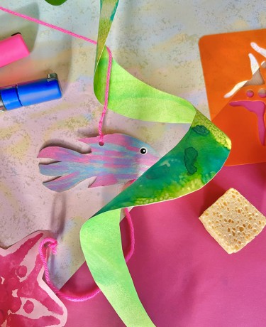 Atelier poisson cache-cache