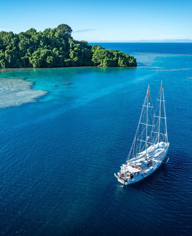 La geolette Tara, Kimbe Bay