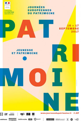 Affiche journées du patrimoine 2017