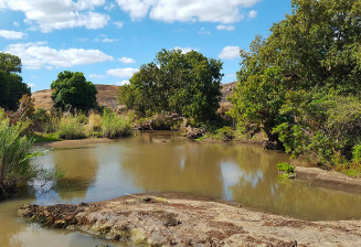 Photo d'une rivière à Madagascar