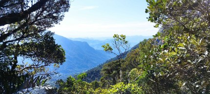 Vue sur les montagnes de Madagascar